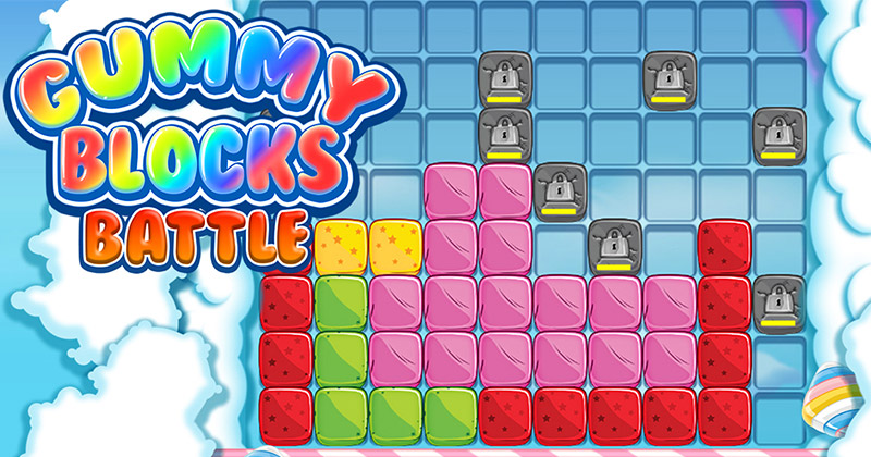 Gummy Blocks Battle- Best block games online.