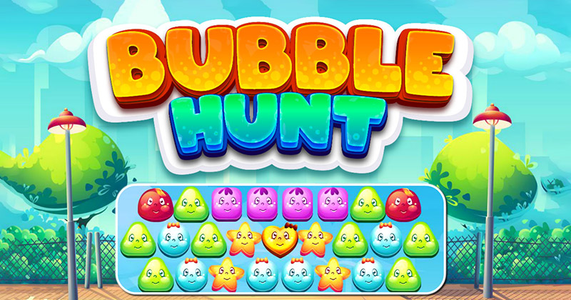 Classic Bubble shooter game- Bubble Hunt