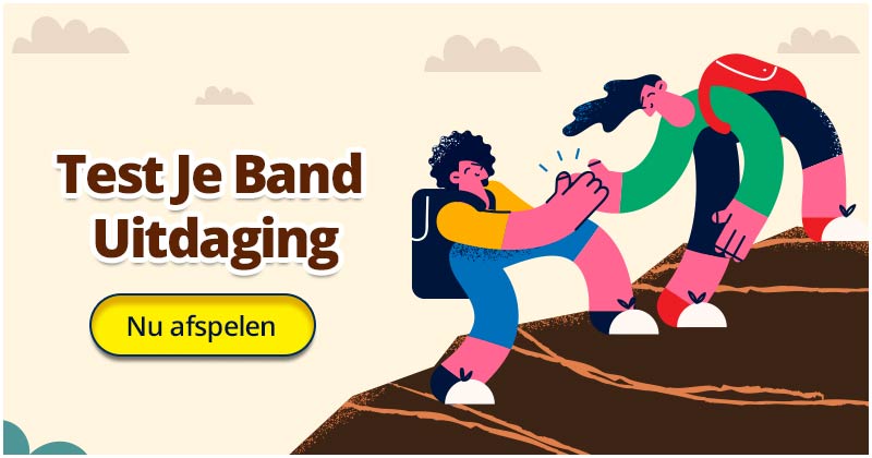 Test jouw band Uitdaging! Speel deze met je ware vrienden.